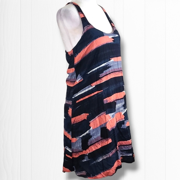 Splendid Women's Relaxed Fit Racerback Tank Top Midi Dress Size Medium - Picture 3 of 8